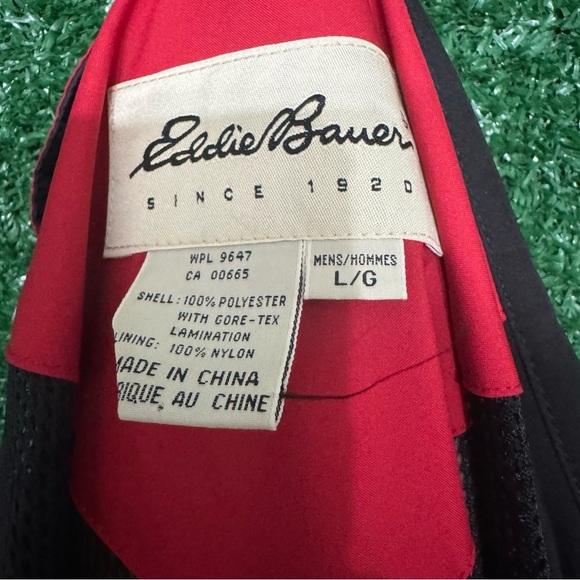 Eddie Bauer Red and Black Jacket - Picture 3 of 3